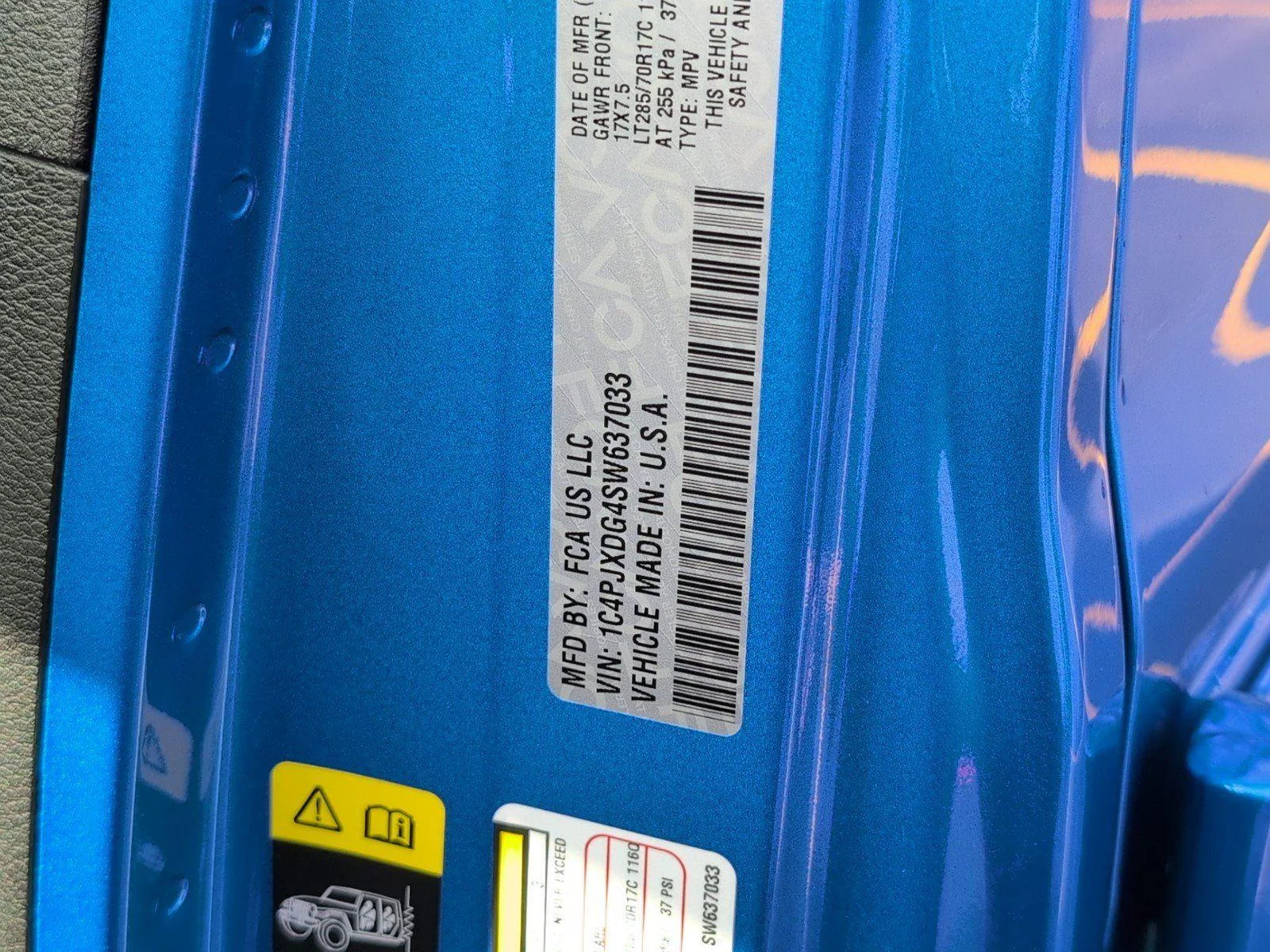 Used 2025 Hydro Blue Pearlcoat Jeep Willys image 15