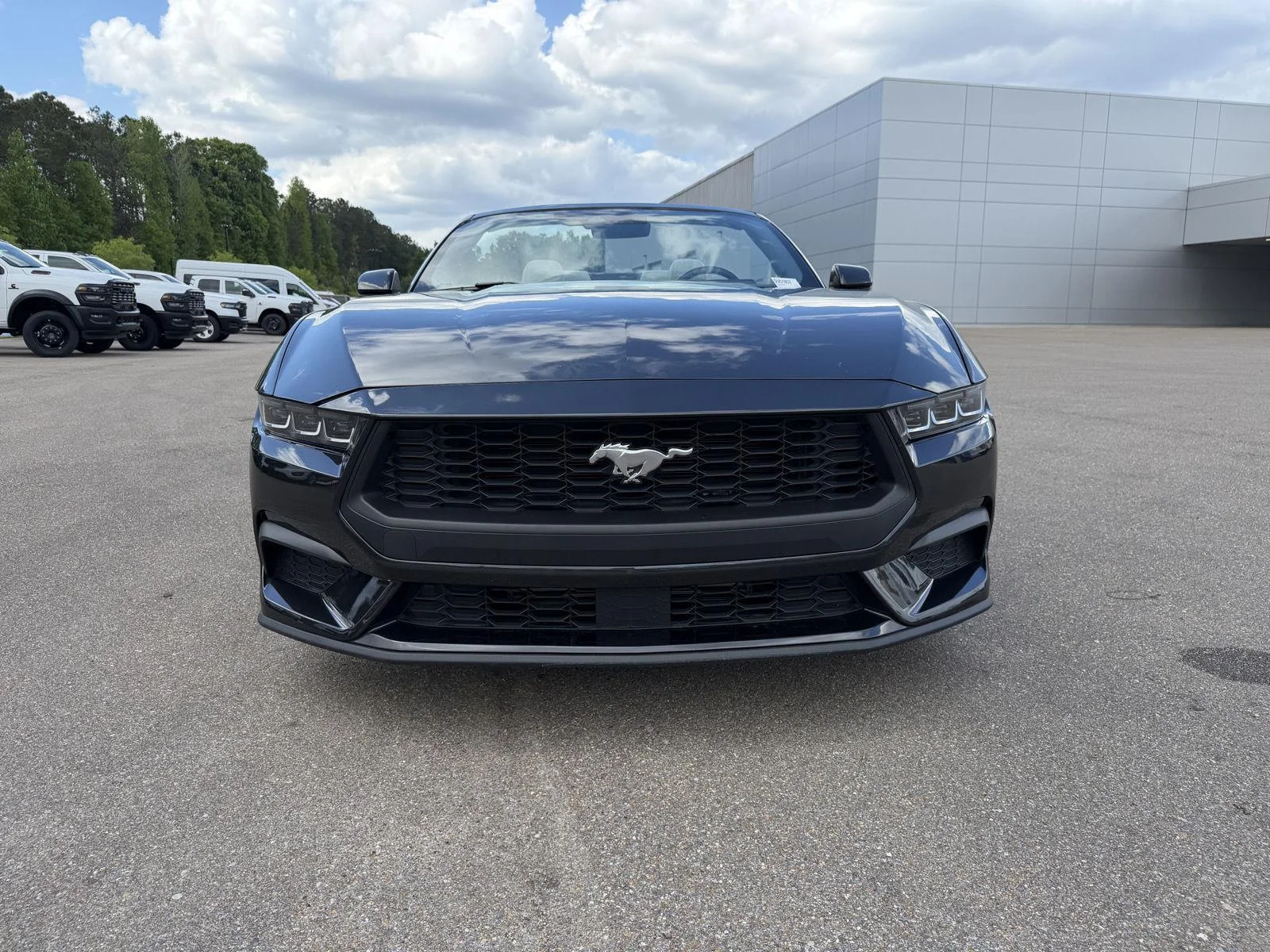 Used 2024 Dark Matter Gray Ford EcoBoost Premium image 2
