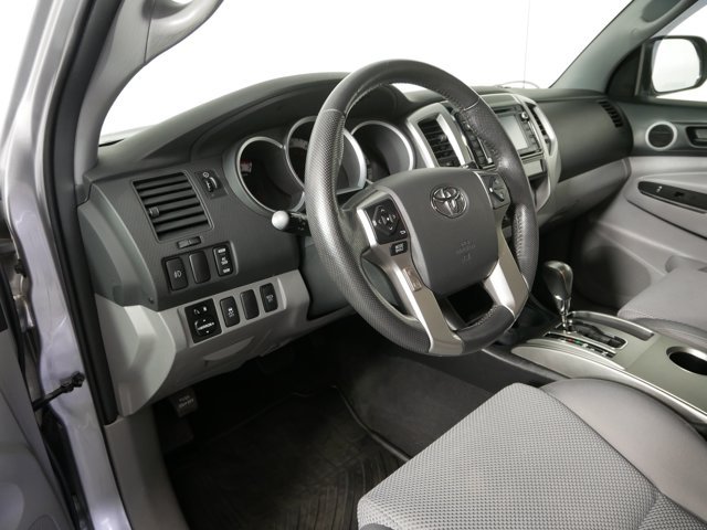 Used 2015 Silver Sky Metallic Toyota Extended Cab TRD Sport Extra Value Pkg image 10