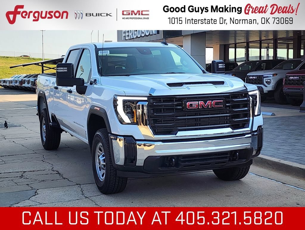 Summit White 2026 GMC Sierra 2500HD Pickup Truck Four-Wheel Drive