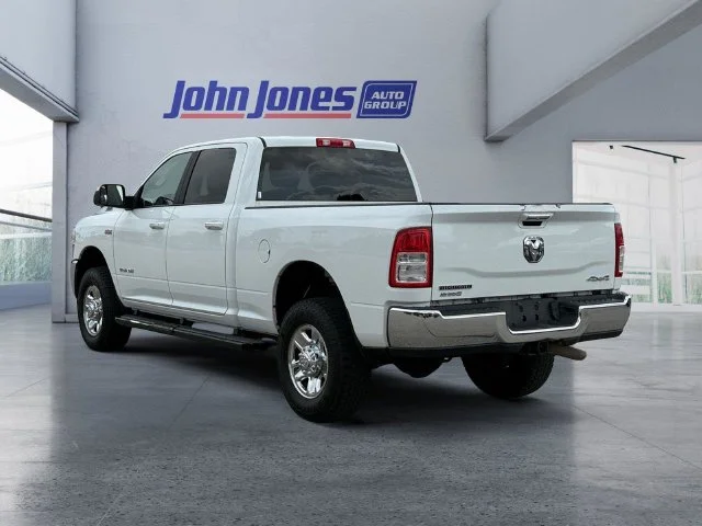 Used 2019 Bright White Clearcoat Ram Big Horn image 3