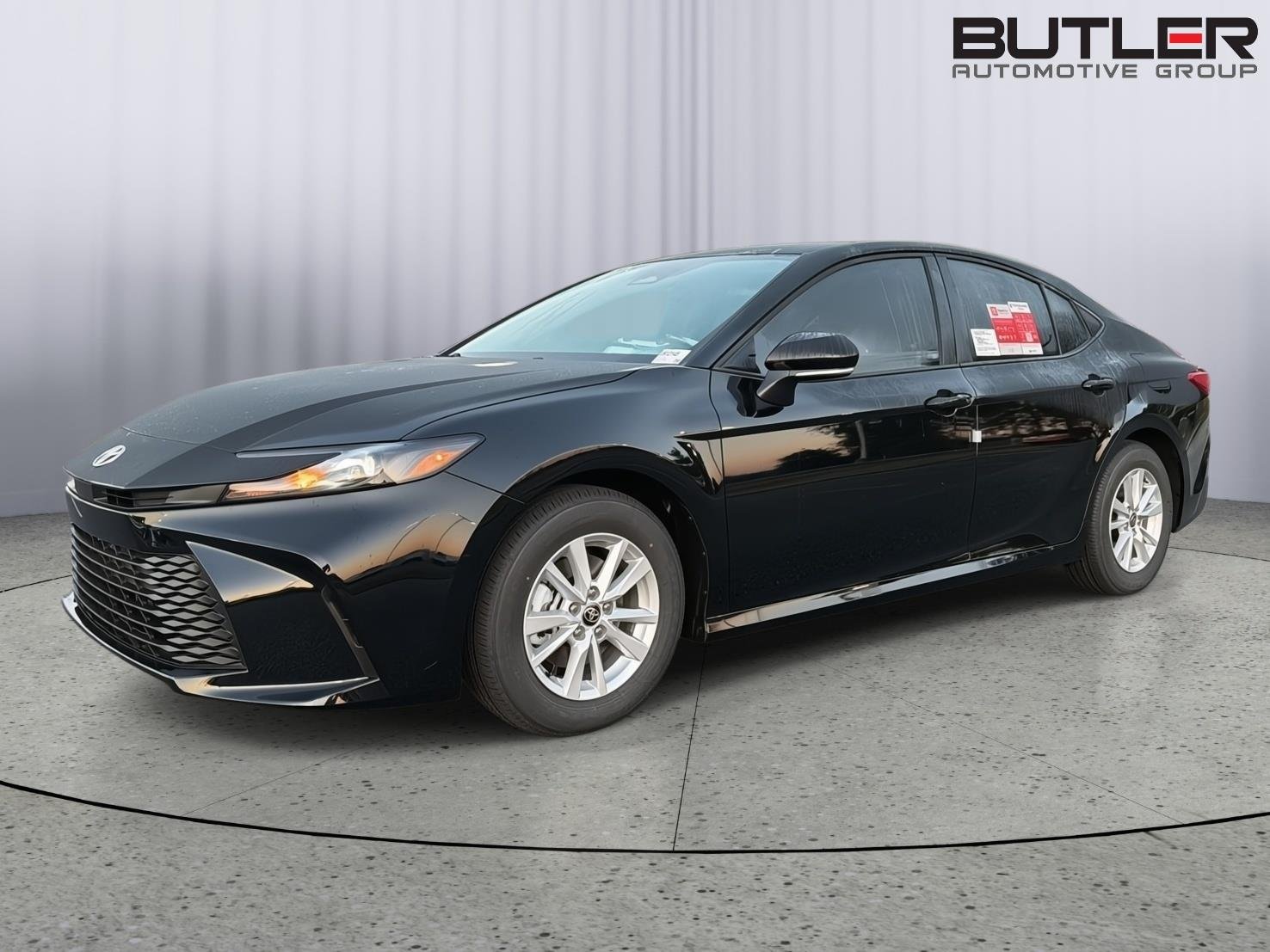 New 2026 Midnight Black Metallic Toyota LE image 1
