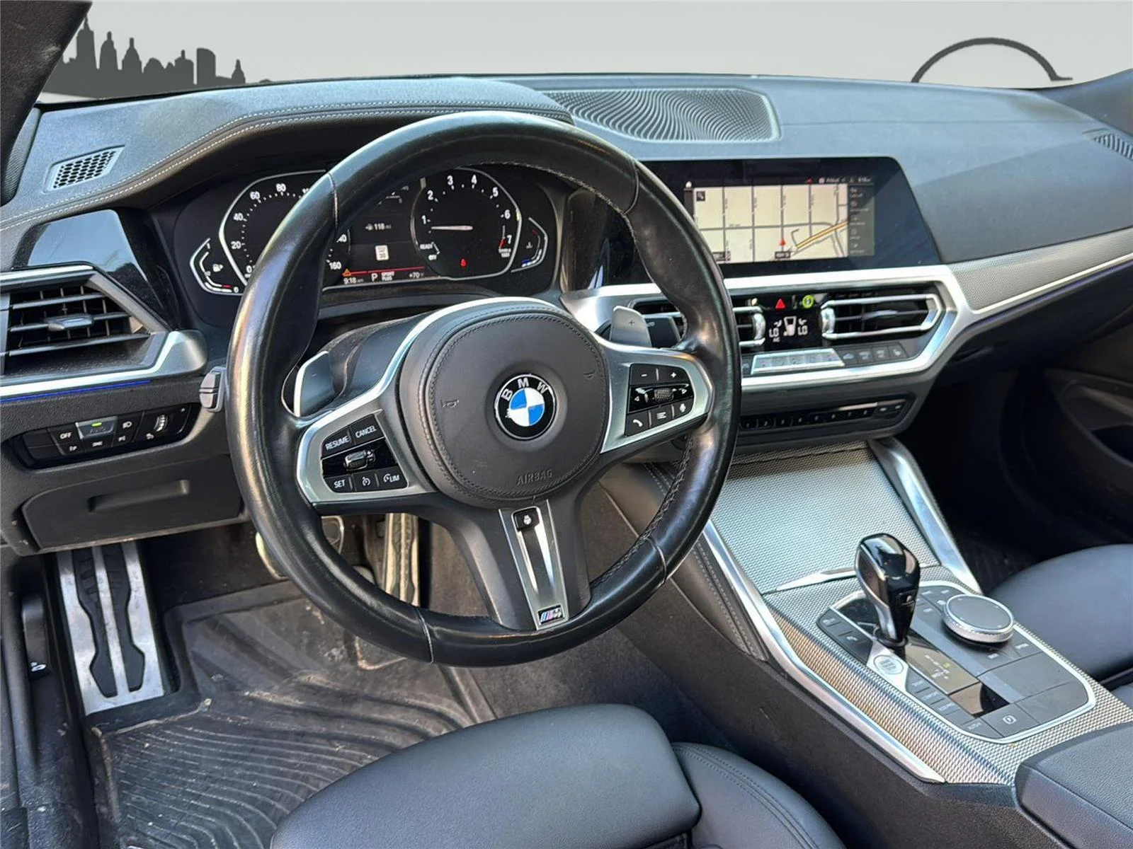 Used 2021 Portimao Blue Metallic BMW M440i xDrive image 12