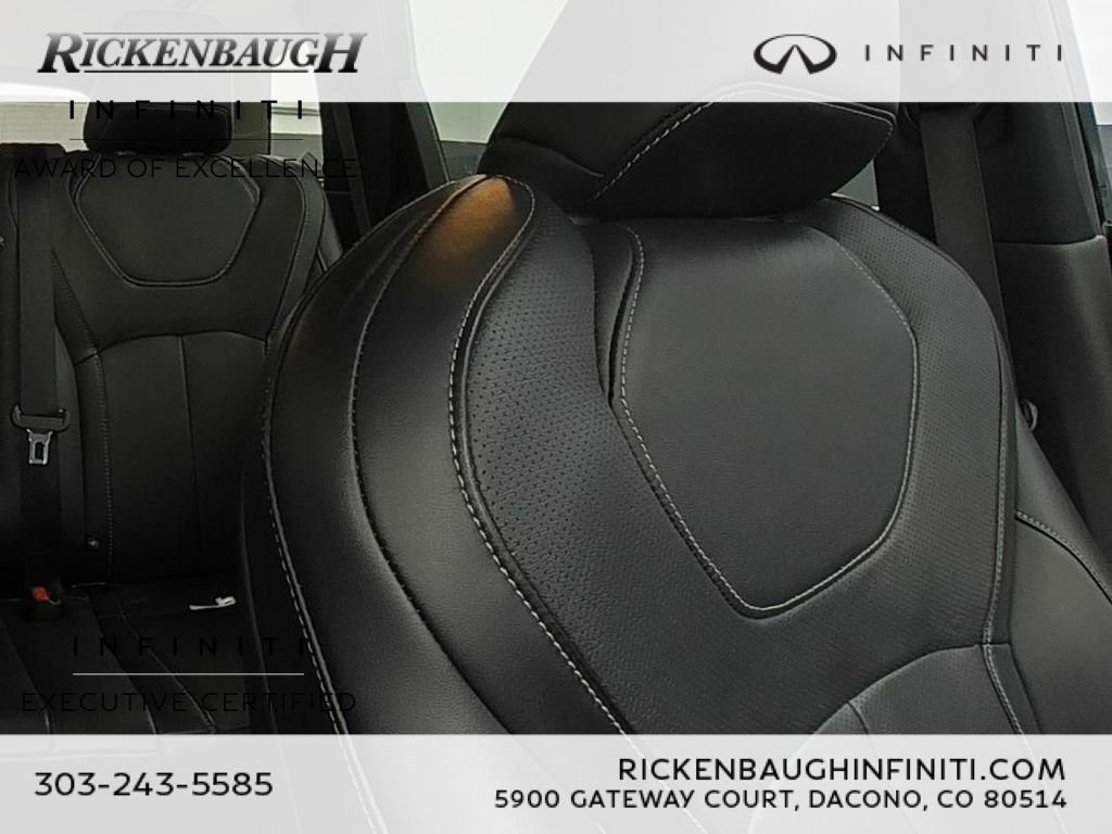 Certified Used 2023 Black INFINITI LUXE image 26