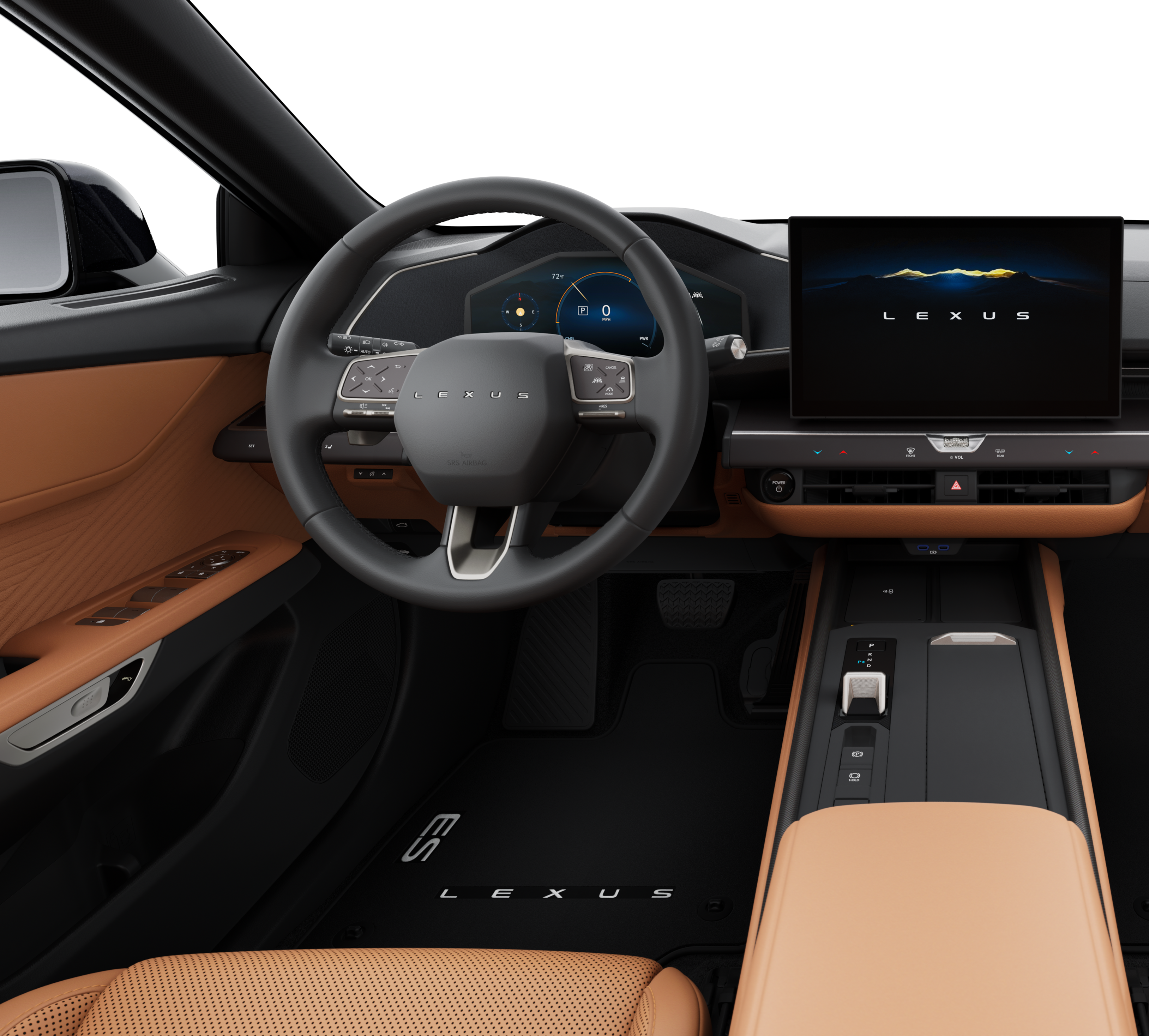New 2026 Cloudburst Gray Lexus ES 500e PREMIUM AWD image 6