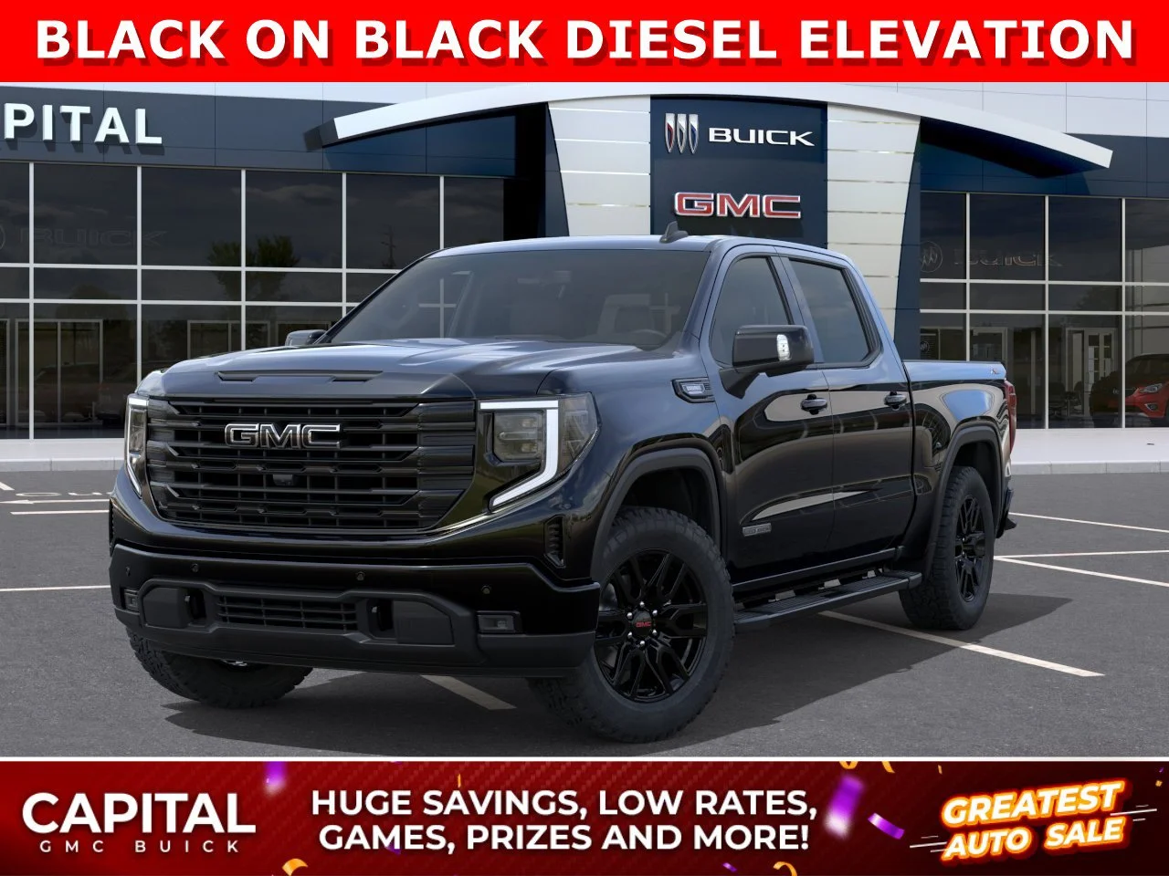 New 2026 ONYX BLACK GMC Elevation image 1