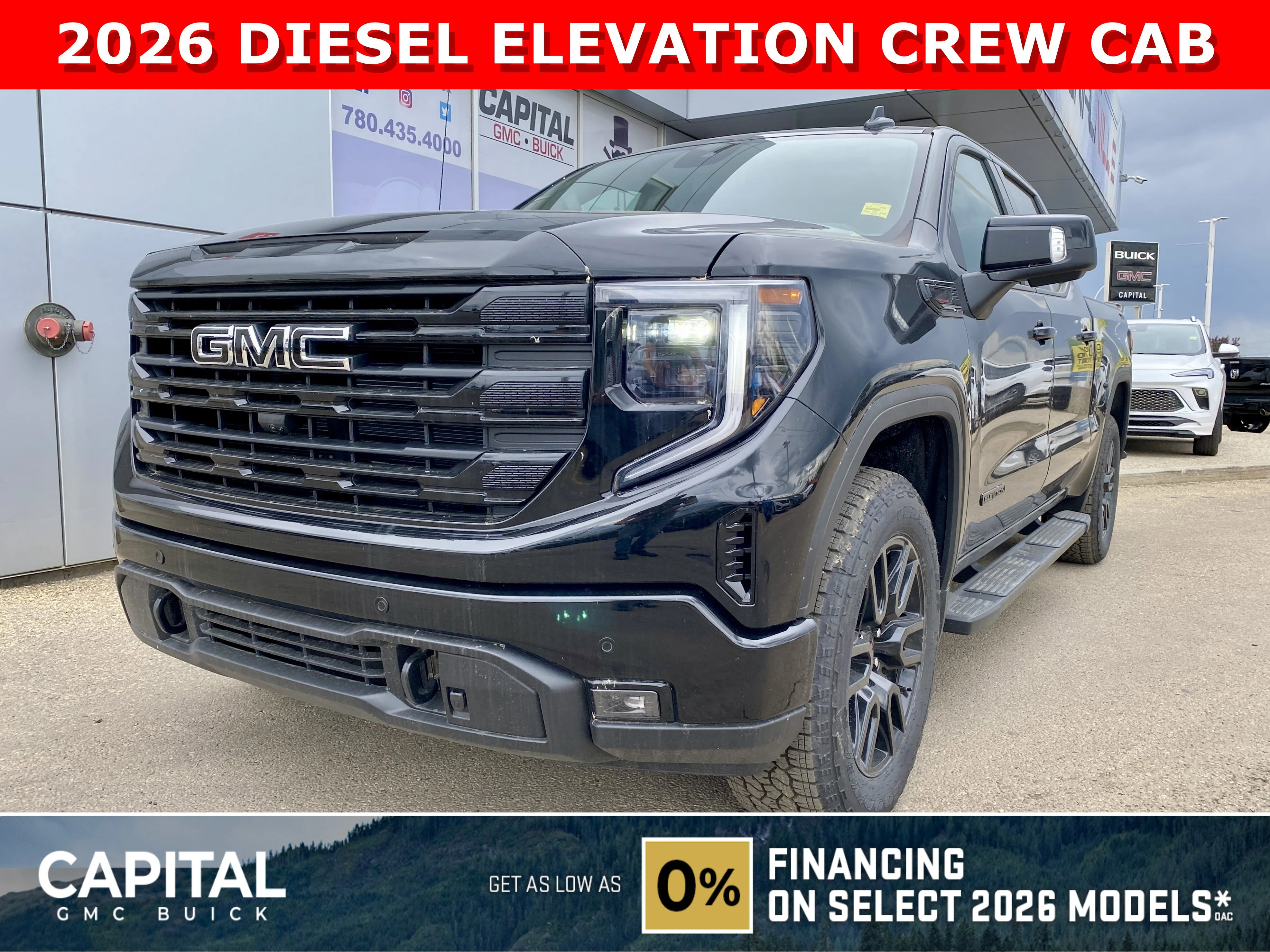 New 2026 ONYX BLACK GMC Elevation image 1