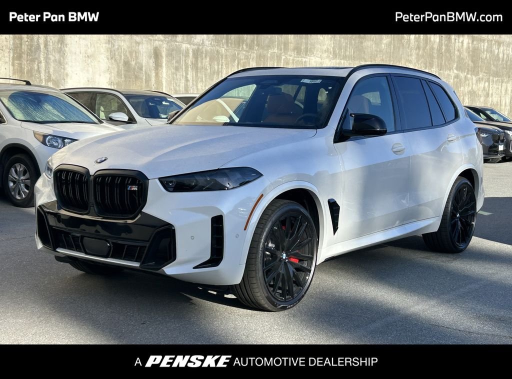 New 2026 Mineral White Metallic BMW M60i image 1