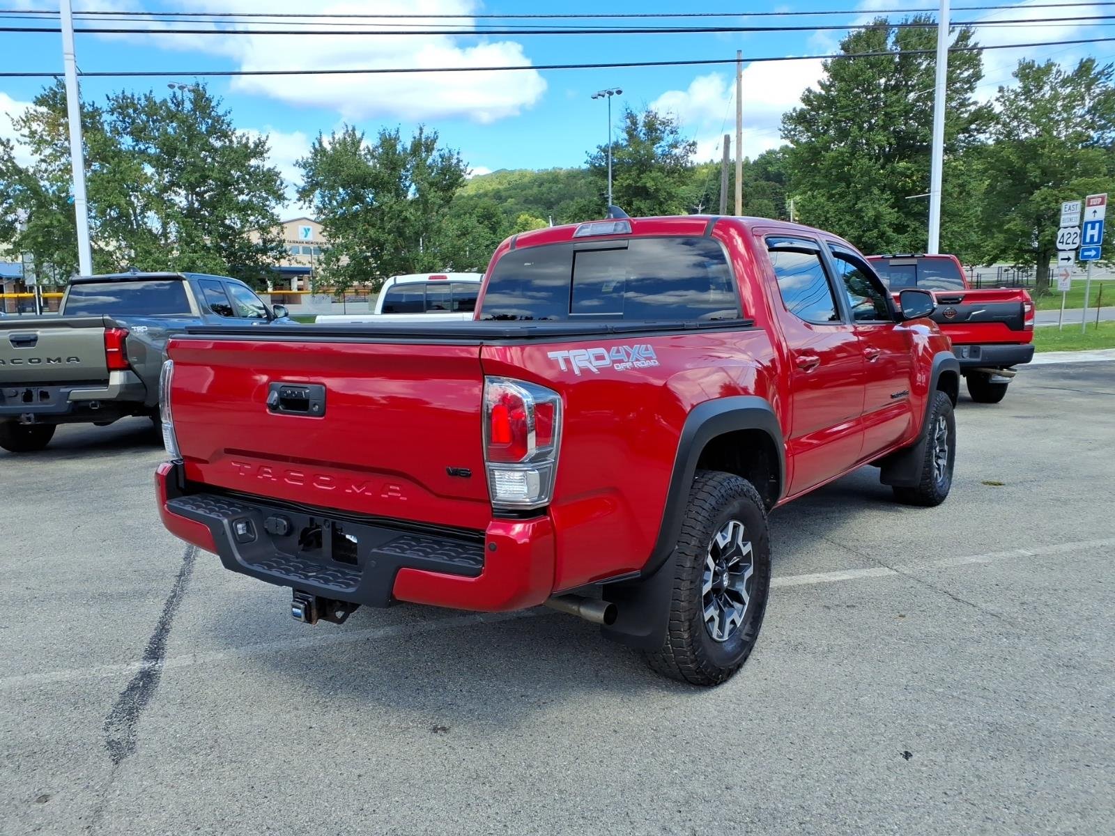 Used 2023 Barcelona Red Metallic Toyota TRD Off Road image 5