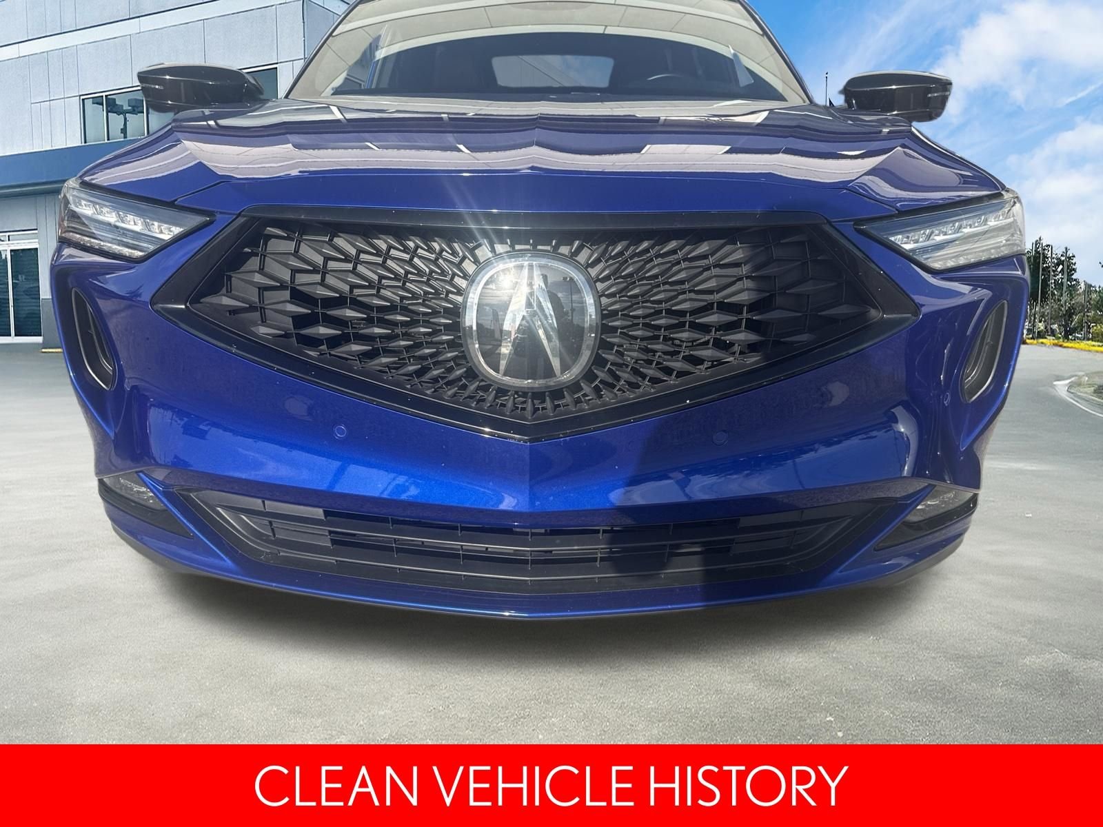 Used 2023 Apex Blue Pearl Acura A-Spec image 4