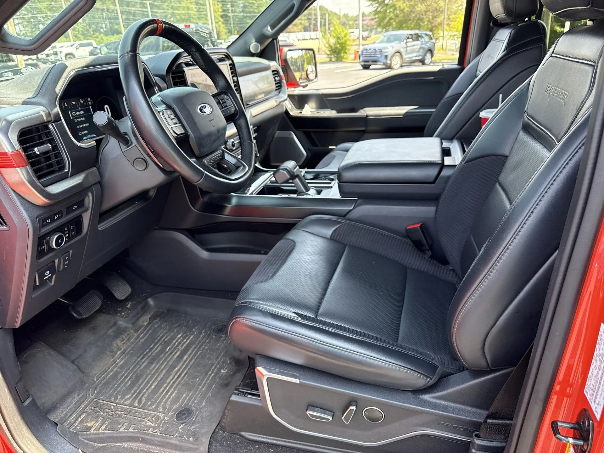 Certified Used 2023 Orange Metallic Ford Raptor image 12