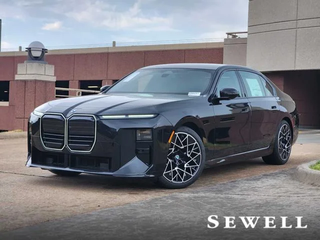 New 2027 Black Sapphire Metallic BMW 740i image 1