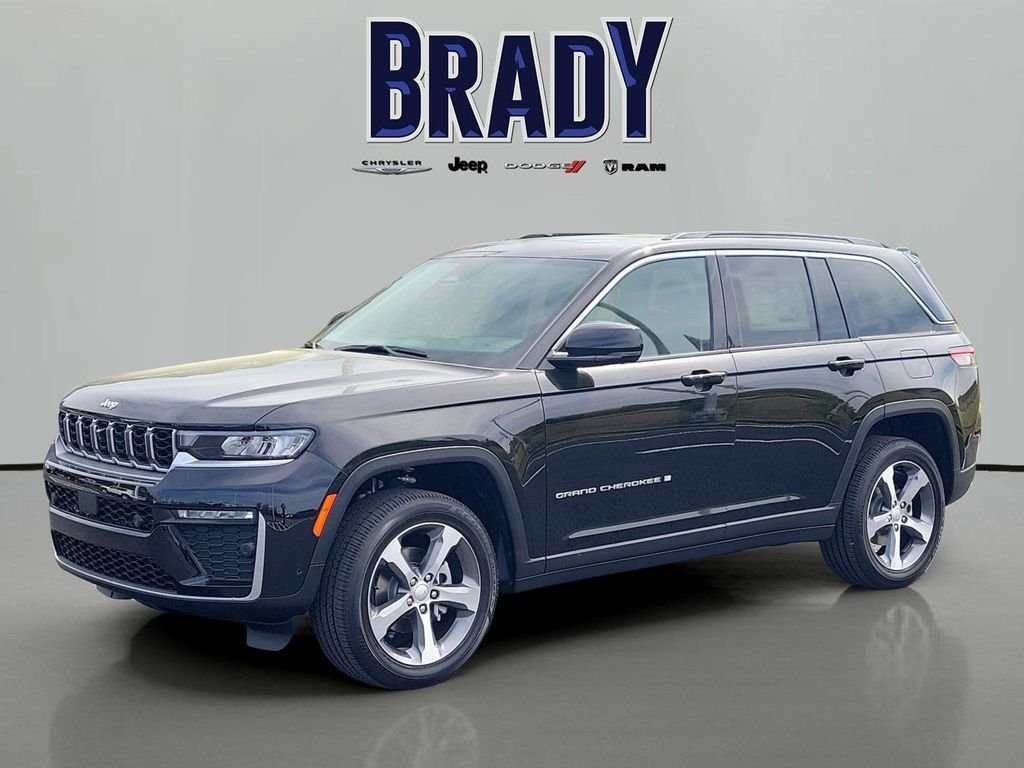 New 2026 Diamond Black Crystal Pearl-Coat Exterior Paint Jeep Limited image 7