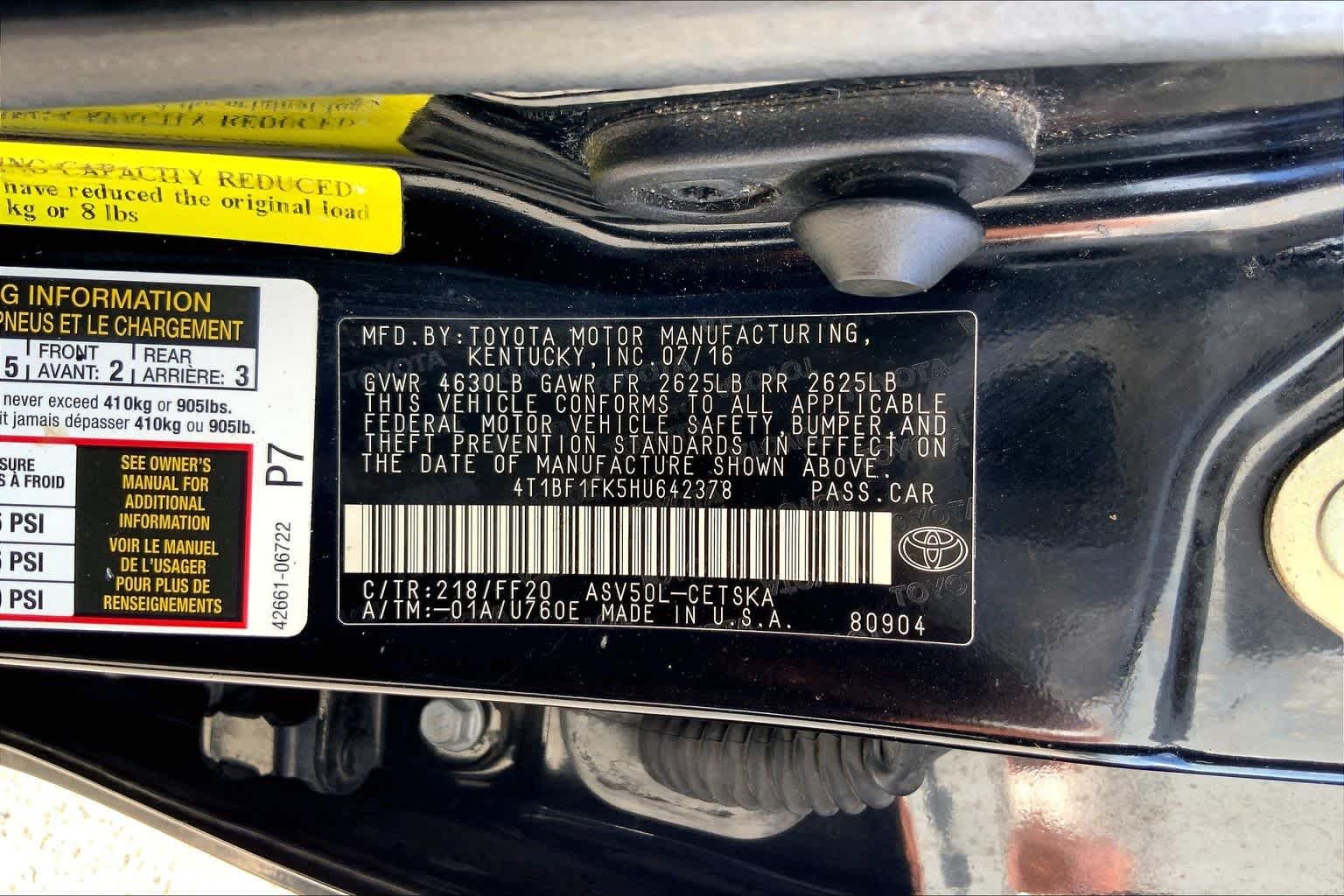 New 2017 Midnight Black Metallic Toyota SE image 36