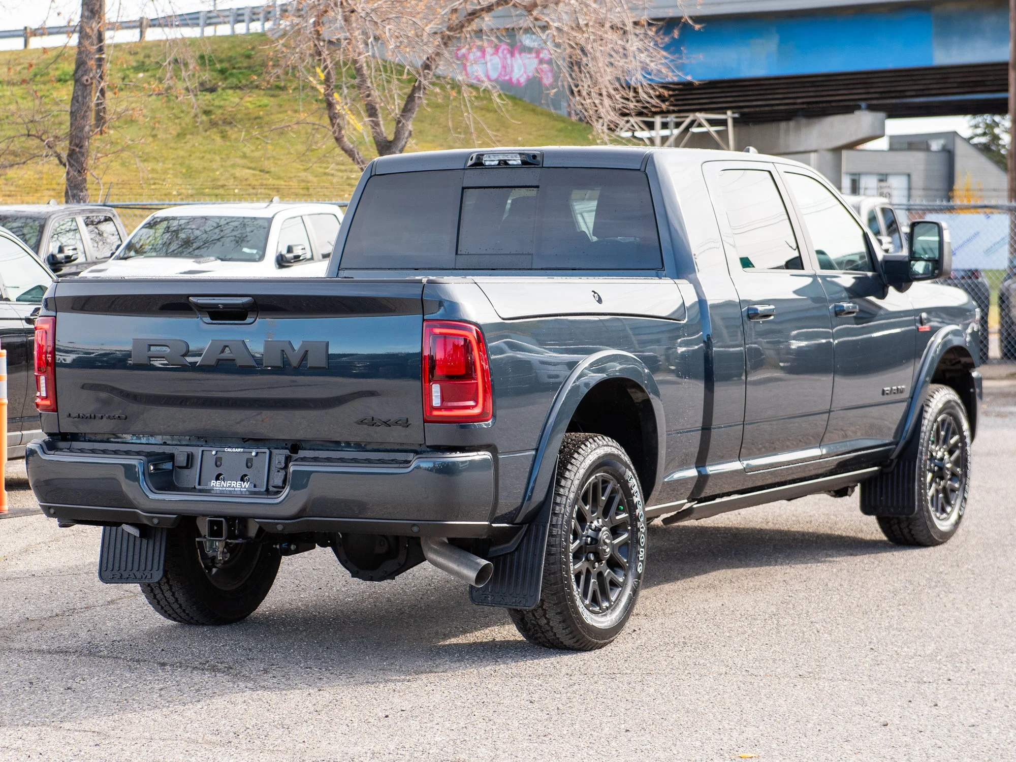New 2027 Blue RAM Limited Night* Mega Cab 4x4, Sunroof, Passenger Screen, Level 1 Equip Group image 10