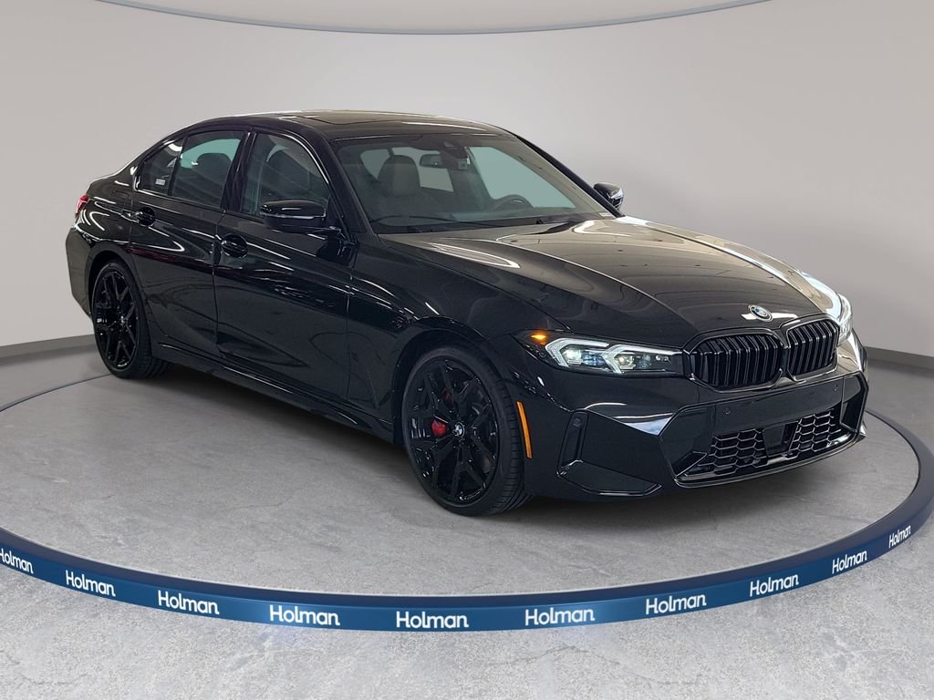 New 2026 Black Sapphire Metallic BMW 330i image 3