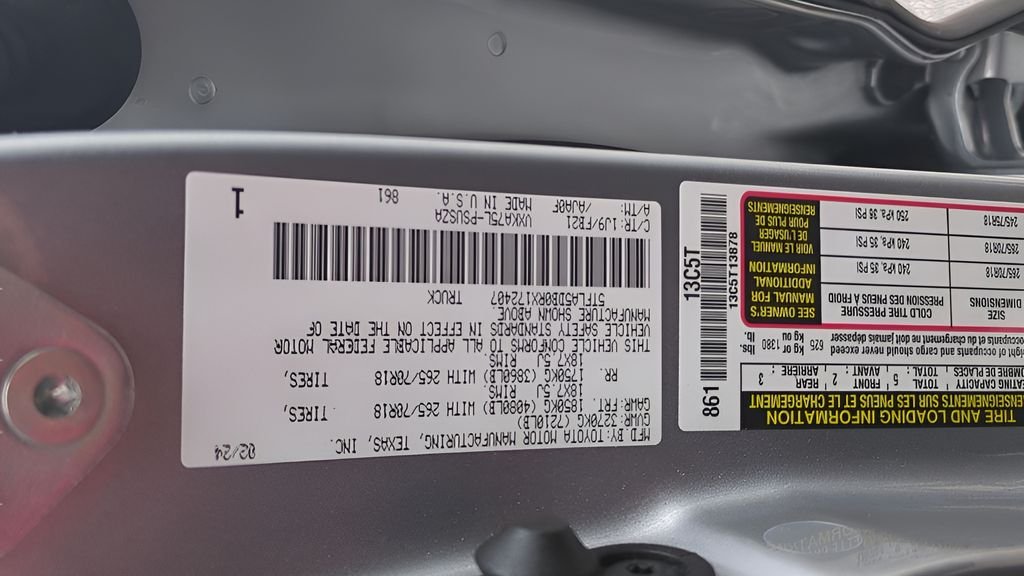 Used 2024 Silver Toyota SR5 image 31