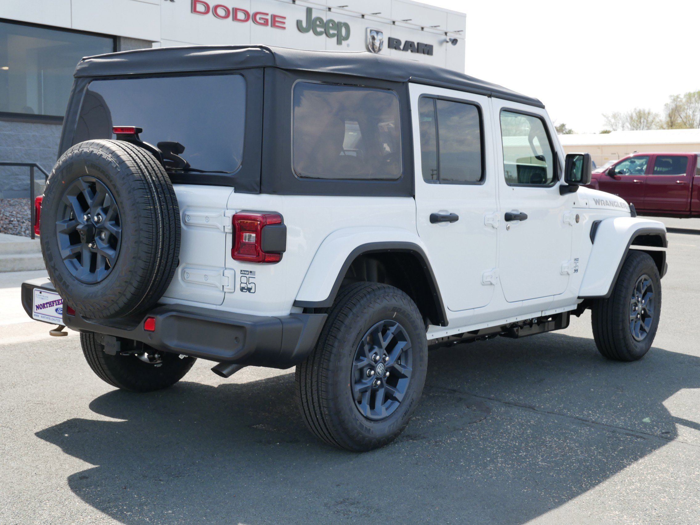 New 2026 Bright White Clearcoat Jeep 85th Anniversary image 8