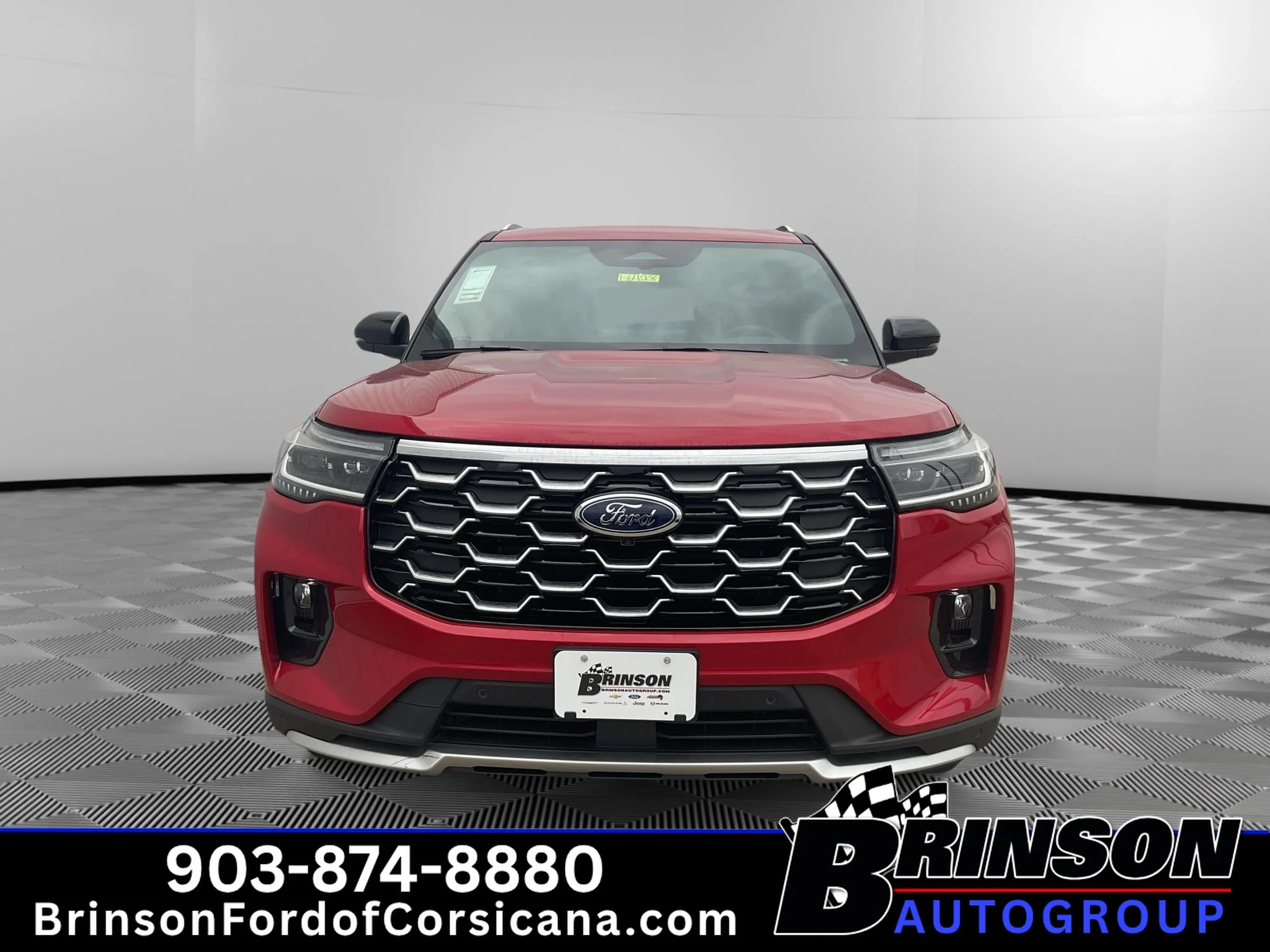 New 2026 Rapid Red Metallic Tinted Clearcoat Ford Platinum™ image 2