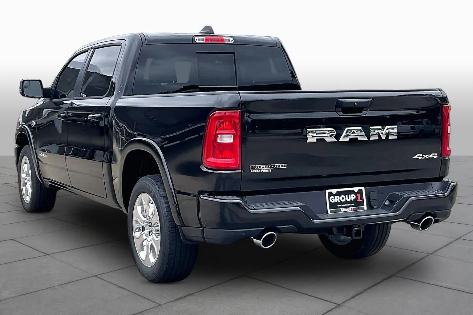 New 2026 Diamond Black Crystal Pearl-Coat Exterior Paint RAM Big Horn image 12