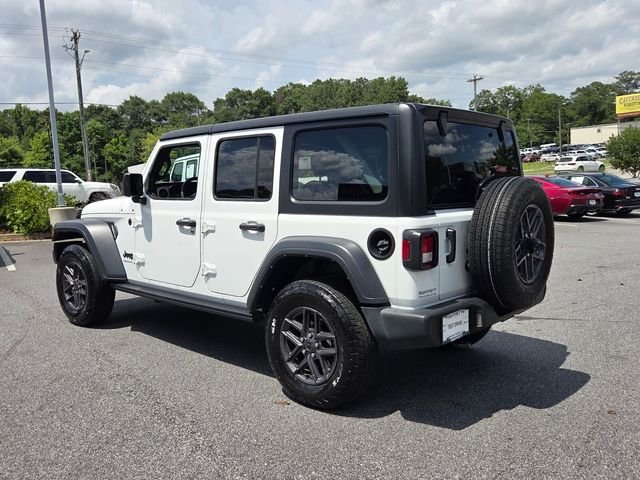 Used 2024 White Jeep Sport S image 6