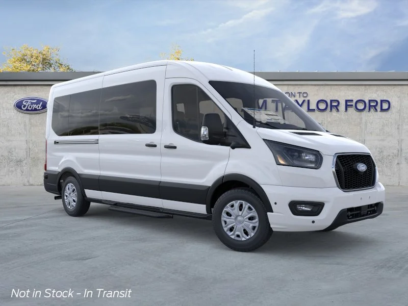 New 2026 Oxford White Ford Passenger Van XLT image 7