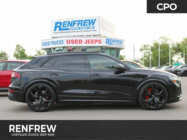 2021 Audi RS Q8 4.0T*591 HP V8 | Valcona Heated/Vented Leather | Full PPF | Apple CarPlay | Head-Up Display