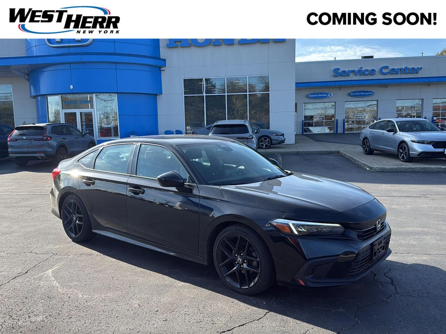 Used 2024 Crystal Black Pearl Honda Sport image 1