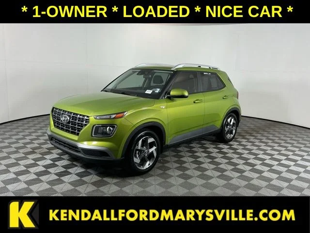 Used 2021 Green Hyundai SEL image 1