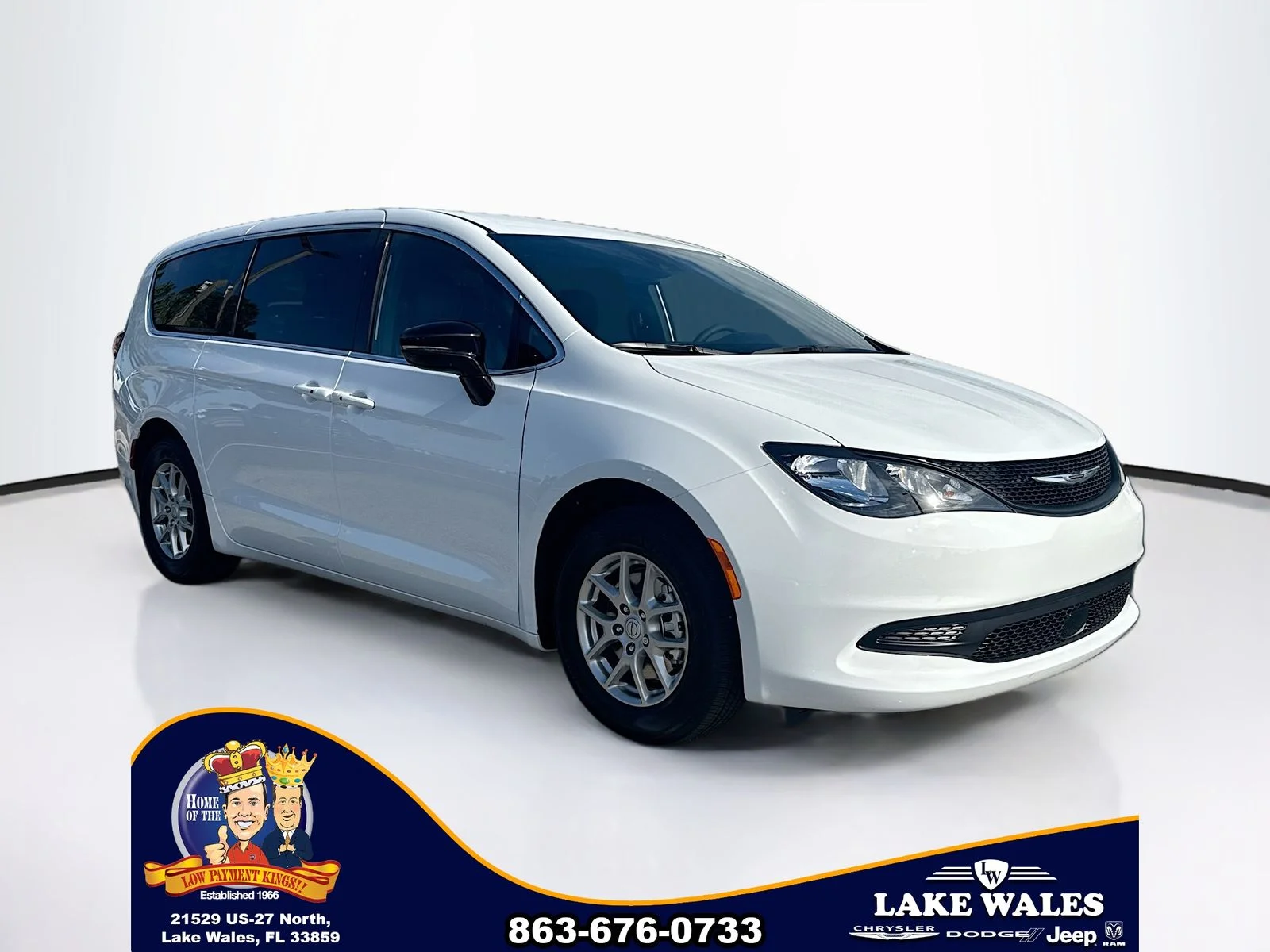 New 2026 Bright White Clear-Coat Exterior Paint Chrysler  image 1