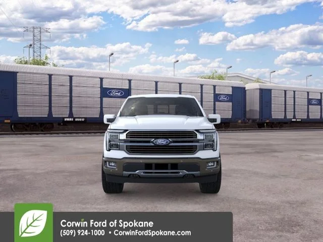 New 2026 Star White Metallic Tri-Coat Ford King Ranch image 8