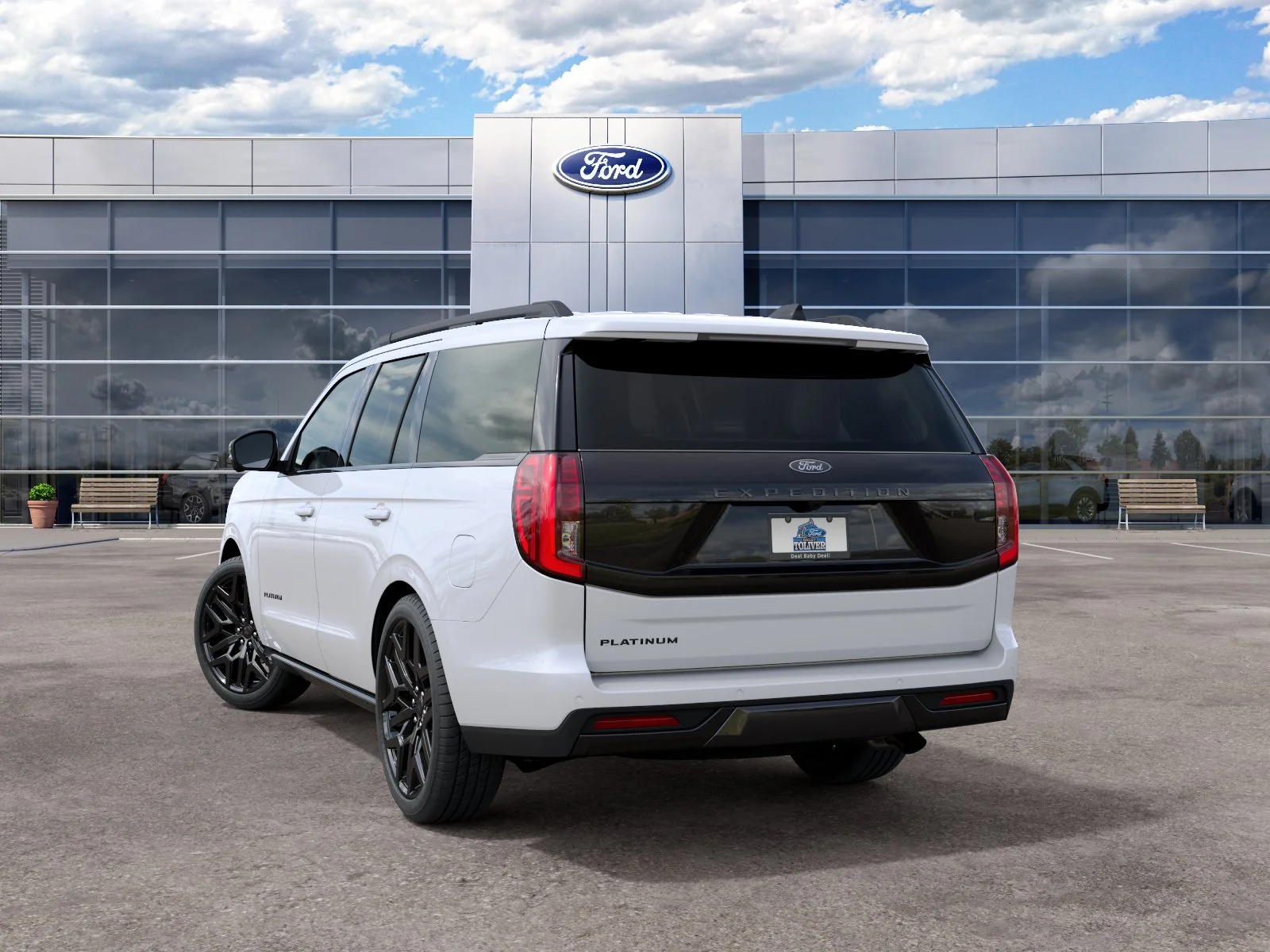 New 2027 Star White Metallic Tri-Coat Ford Platinum image 33