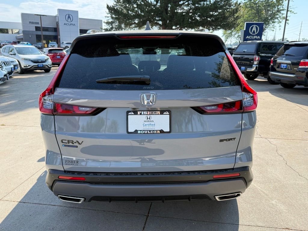 Certified Used 2026 Urban Gray Pearl Honda AWD Sport-L Hybrid image 7