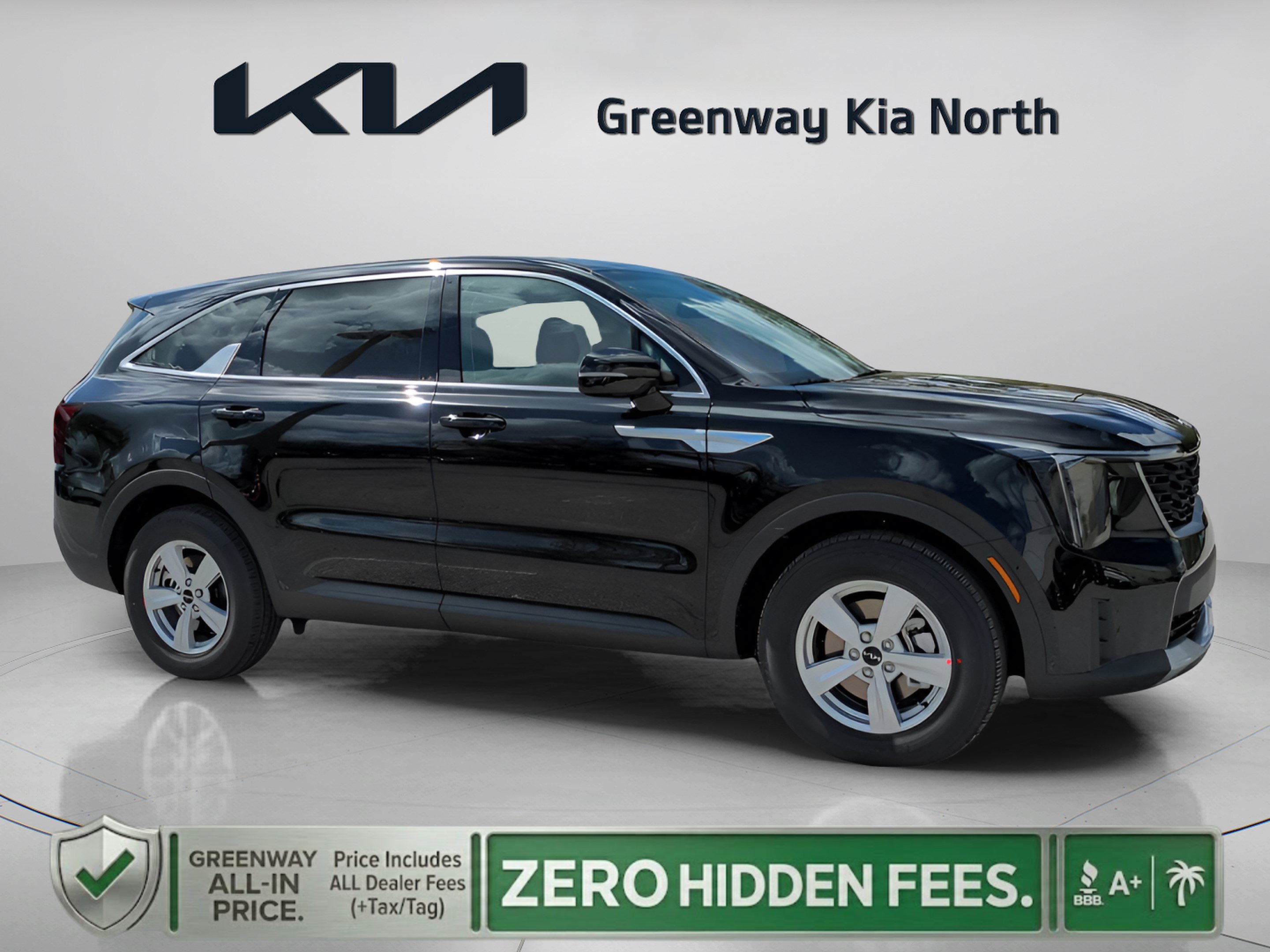 New 2026 Ebony Black Kia LX image 9