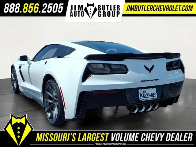 Used 2016 ARCTIC WHITE Chevrolet Z06 1LZ image 2