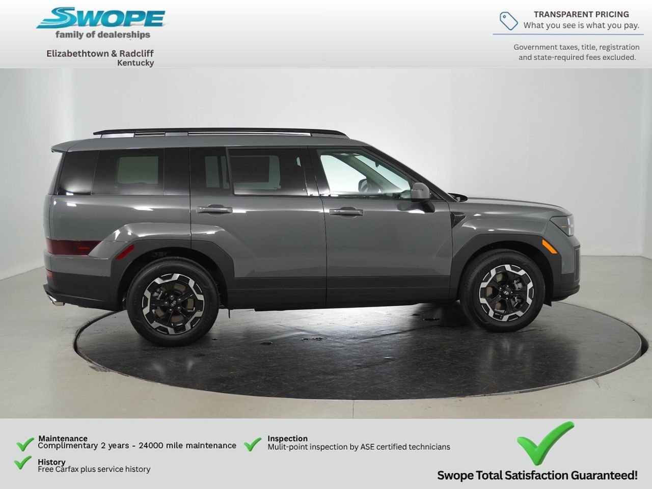 New 2027 Hampton Gray Hyundai SEL AWD image 2