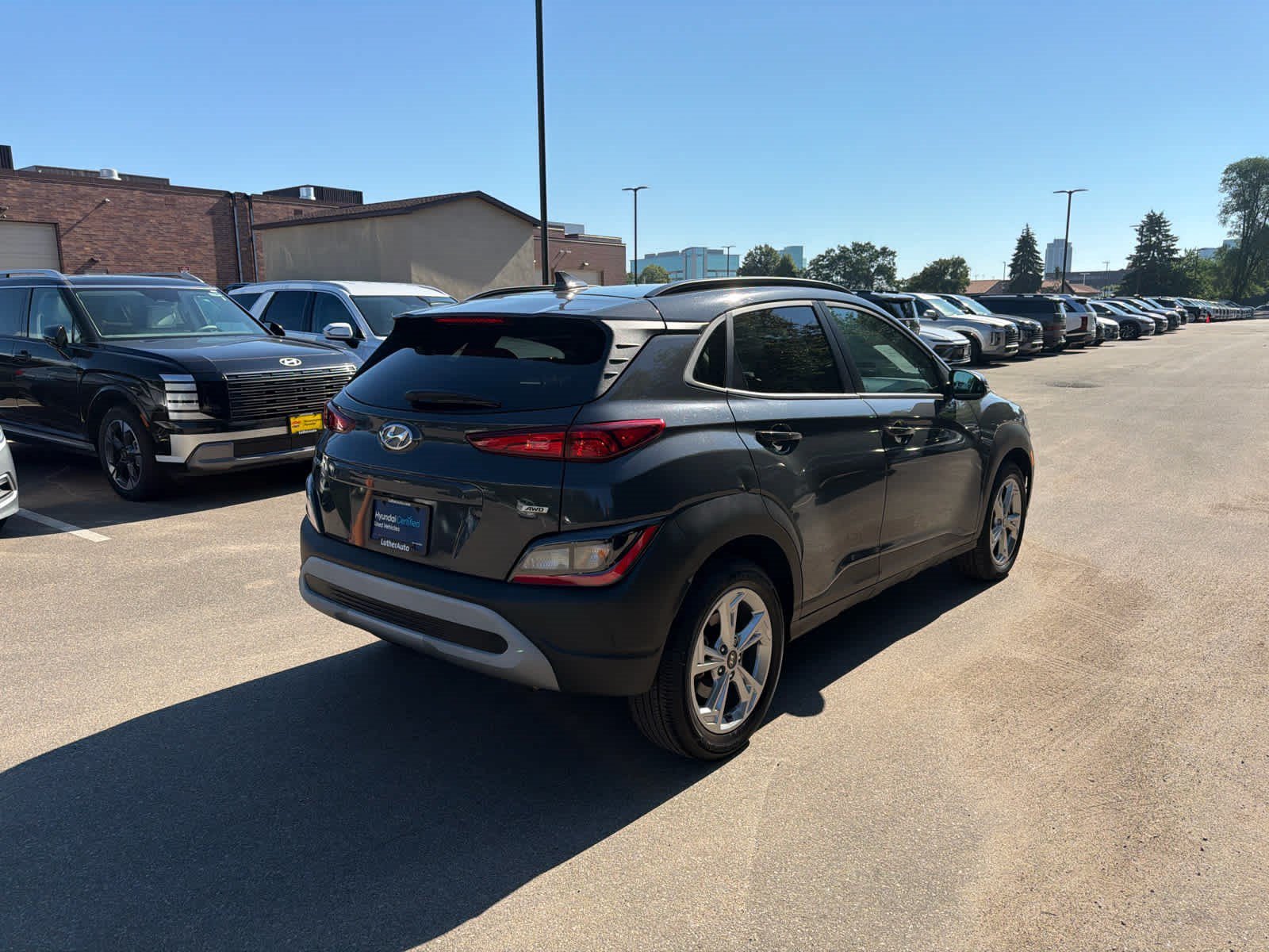 Certified Used 2023 Ecotronic Gray Hyundai SEL image 2