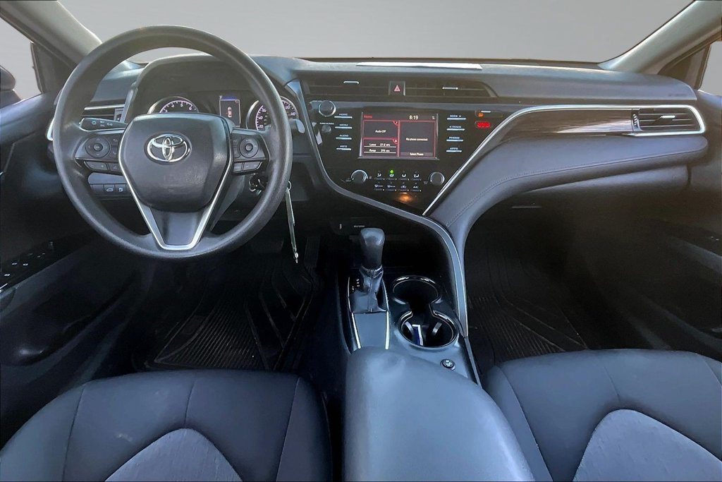 Used 2018 Blue Toyota LE image 7