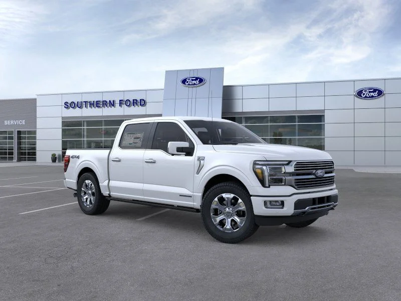 New 2026 Star White Metallic Tri-Coat Ford Platinum image 8