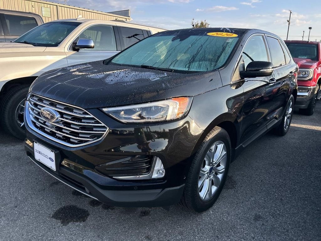 Certified Used 2020 Black Ford Titanium image 5