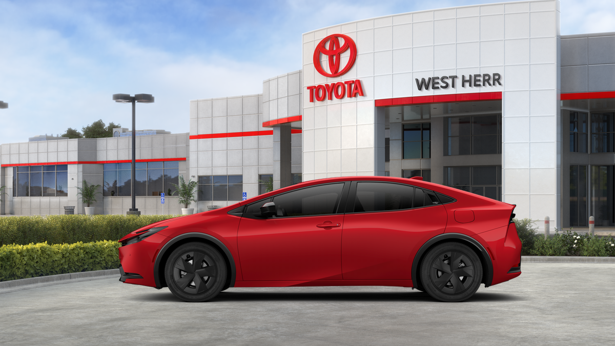 New 2026 Supersonic Red Toyota LE image 4