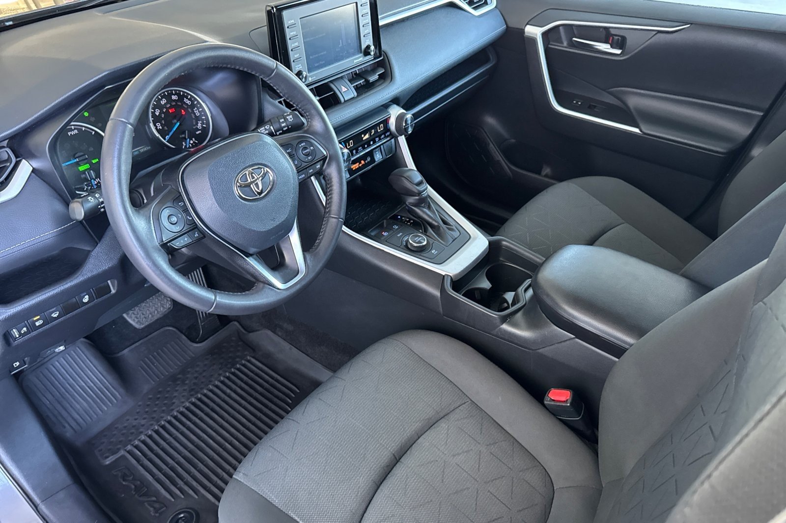 Used 2021 MAGNETIC GRAY Toyota Hybrid XLE image 9