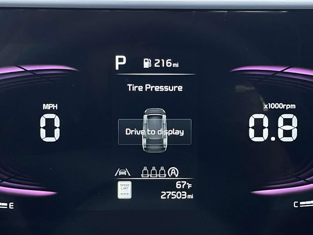 Used 2025 Sapphire Blue Kia EX image 15