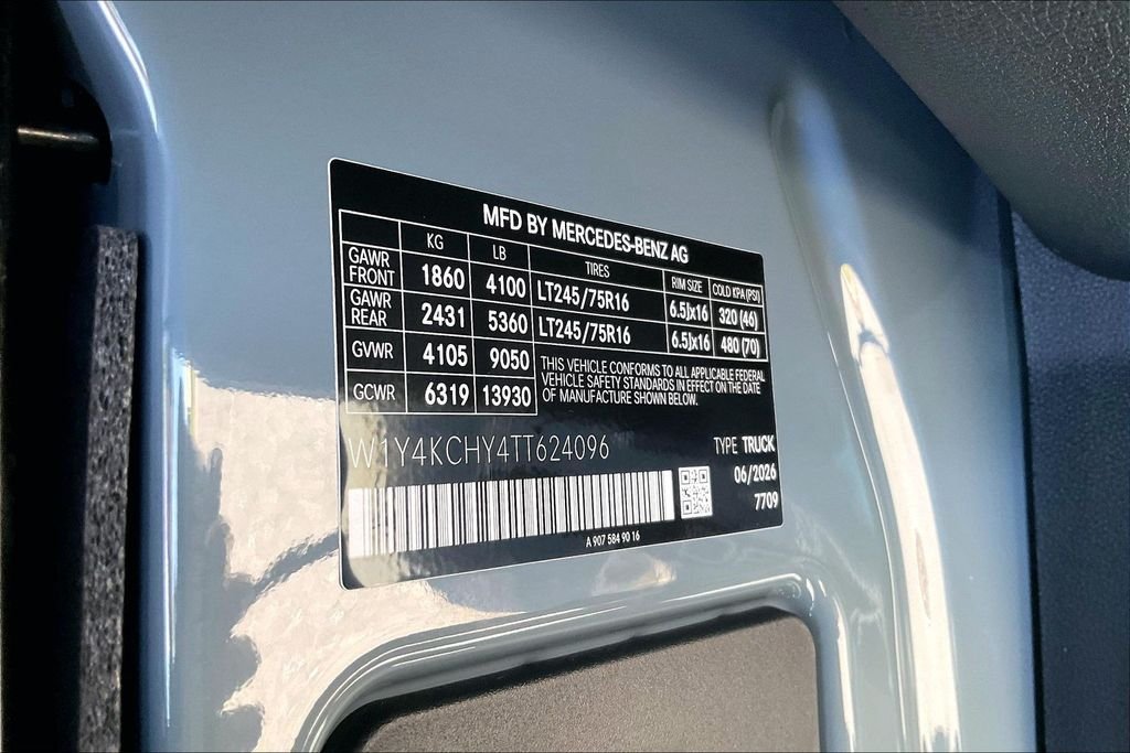 New 2026 Blue Gray Mercedes-Benz Cargo 170 WB image 12