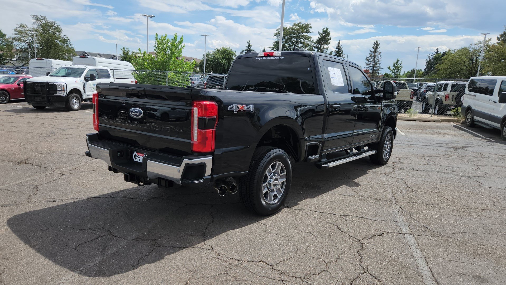 Used 2026 Agate Black Metallic Ford LARIAT image 9