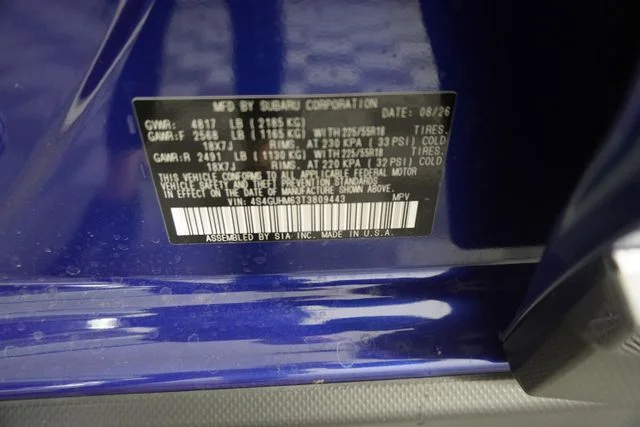 New 2026 SAPPHIRE BLUE PEARL Subaru Limited image 12