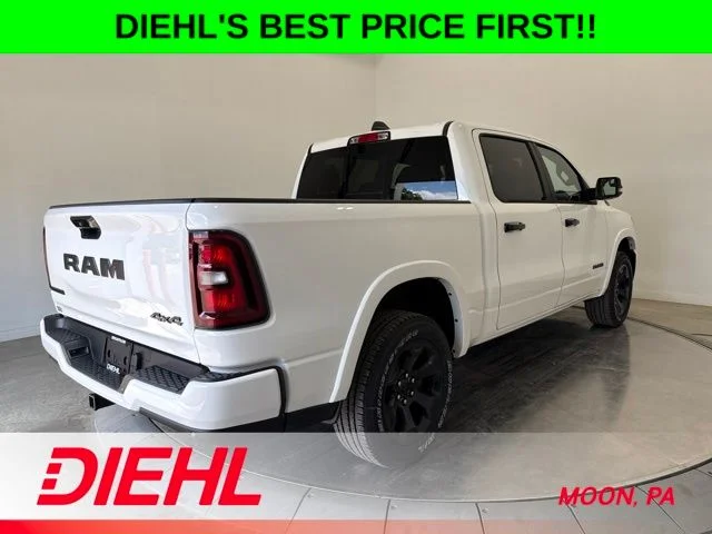 New 2026 Bright White Clear-Coat Exterior Paint RAM Big Horn/Lone Star image 7