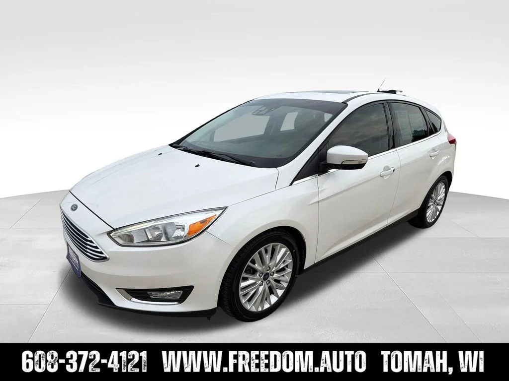 Used 2017 Ford Focus Titanium with VIN 1FADP3N27HL302460 for sale in Tomah, WI