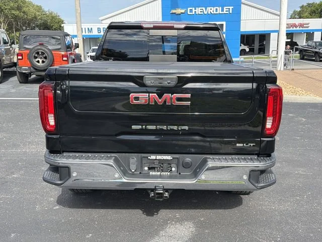 Used 2021 ONYX BLACK GMC SLT image 6