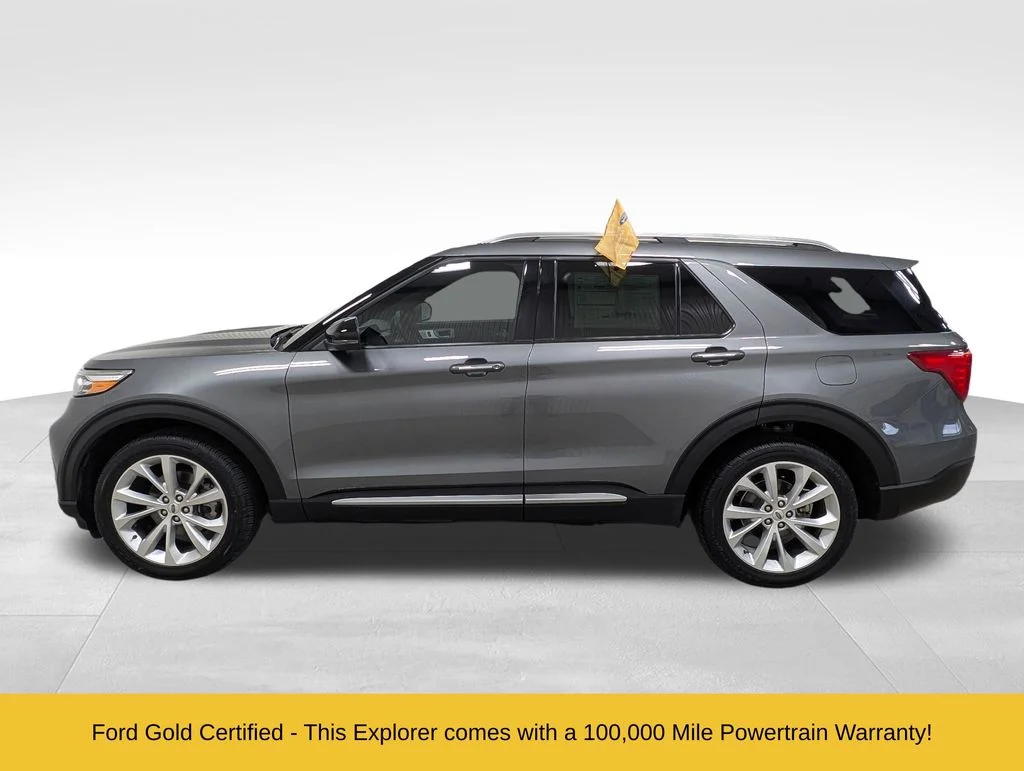Certified Used 2023 Carbonized Gray Metallic Ford Platinum image 1